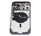 Replacement Back Housing W/ Small Parts Compatible with Apple iPhone 12 Pro Max (US Version) (Aftermarket Plus) (Pacific Blue)