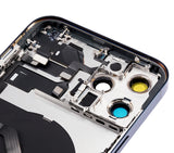 Replacement Back Housing W/ Small Parts Compatible with Apple iPhone 12 Pro Max (US Version) (Aftermarket Plus) (Pacific Blue)