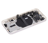 Replacement Back Housing W/ Small Parts Compatible with Apple iPhone 13 Mini (US Version) (Aftermarket Plus) (Starlight)