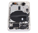 Replacement Back Housing W/ Small Parts Compatible with Apple iPhone 13 Mini (US Version) (Aftermarket Plus) (Starlight)