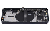 Replacement Back Housing W/ Small Parts Compatible with Apple iPhone 13 Mini (US Version) (Aftermarket Plus) (Midnight)