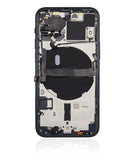 Replacement Back Housing W/ Small Parts Compatible with Apple iPhone 13 Mini (US Version) (Aftermarket Plus) (Midnight)