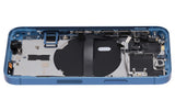 Replacement Back Housing W/ Small Parts Compatible with Apple iPhone 13 Mini (US Version) (Aftermarket Plus) (Blue)