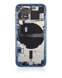 Replacement Back Housing W/ Small Parts Compatible with Apple iPhone 13 Mini (US Version) (Aftermarket Plus) (Blue)