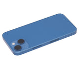 Replacement Back Housing W/ Small Parts Compatible with Apple iPhone 13 Mini (US Version) (Aftermarket Plus) (Blue)