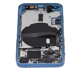 Replacement Back Housing W/ Small Parts Compatible with Apple iPhone 13 Mini (US Version) (Aftermarket Plus) (Blue)
