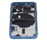 Replacement Back Housing W/ Small Parts Compatible with Apple iPhone 13 Mini (US Version) (Aftermarket Plus) (Blue)
