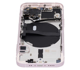 Replacement Back Housing W/ Small Parts Compatible with Apple iPhone 13 Mini (US Version) (Aftermarket Plus) (Pink)
