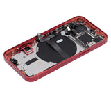 Replacement Back Housing W/ Small Parts Compatible with Apple iPhone 13 Mini (US Version) (Aftermarket Plus) (Red)