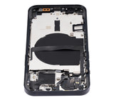 Replacement Back Housing W/ Small Parts Compatible with Apple iPhone 13 (US Version) (Aftermarket Plus) (Midnight)