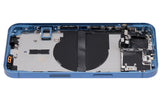 Replacement Back Housing W/ Small Parts Compatible with Apple iPhone 13 (US Version) (Aftermarket Plus) (Blue)