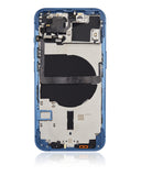 Replacement Back Housing W/ Small Parts Compatible with Apple iPhone 13 (US Version) (Aftermarket Plus) (Blue)