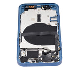 Replacement Back Housing W/ Small Parts Compatible with Apple iPhone 13 (US Version) (Aftermarket Plus) (Blue)