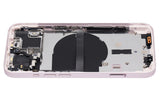 Replacement Back Housing W/ Small Parts Compatible with Apple iPhone 13 (US Version) (Aftermarket Plus) (Pink)