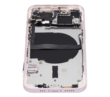Replacement Back Housing W/ Small Parts Compatible with Apple iPhone 13 (US Version) (Aftermarket Plus) (Pink)