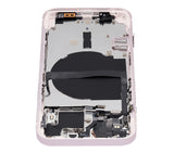 Replacement Back Housing W/ Small Parts Compatible with Apple iPhone 13 (US Version) (Aftermarket Plus) (Pink)