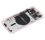 Replacement Back Housing W/ Small Parts Compatible with Apple iPhone 13 (US Version) (Aftermarket Plus) (Pink)