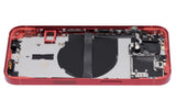 Replacement Back Housing W/ Small Parts Compatible with Apple iPhone 13 (US Version) (Aftermarket Plus) (Red)