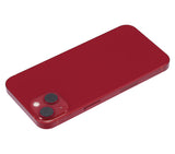 Replacement Back Housing W/ Small Parts Compatible with Apple iPhone 13 (US Version) (Aftermarket Plus) (Red)