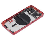 Replacement Back Housing W/ Small Parts Compatible with Apple iPhone 13 (US Version) (Aftermarket Plus) (Red)