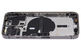 Replacement Back Housing W/ Small Parts Compatible with Apple iPhone 13 Pro (US Version) (Aftermarket Plus) (Graphite)