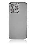 Replacement Back Housing W/ Small Parts Compatible with Apple iPhone 13 Pro (US Version) (Aftermarket Plus) (Graphite)