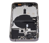 Replacement Back Housing W/ Small Parts Compatible with Apple iPhone 13 Pro (US Version) (Aftermarket Plus) (Graphite)
