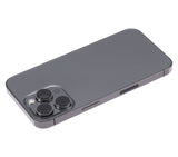 Replacement Back Housing W/ Small Parts Compatible with Apple iPhone 13 Pro (US Version) (Aftermarket Plus) (Graphite)