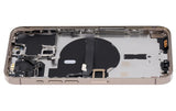Replacement Back Housing W/ Small Parts Compatible with Apple iPhone 13 Pro (US Version) (Aftermarket Plus) (Gold)