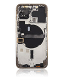 Replacement Back Housing W/ Small Parts Compatible with Apple iPhone 13 Pro (US Version) (Aftermarket Plus) (Gold)