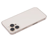 Replacement Back Housing W/ Small Parts Compatible with Apple iPhone 13 Pro (US Version) (Aftermarket Plus) (Gold)