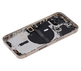 Replacement Back Housing W/ Small Parts Compatible with Apple iPhone 13 Pro (US Version) (Aftermarket Plus) (Gold)