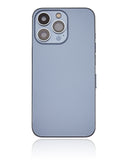 Replacement Back Housing W/ Small Parts Compatible with Apple iPhone 13 Pro (US Version) (Aftermarket Plus) (Sierra Blue)