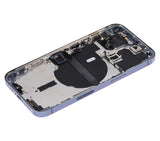 Replacement Back Housing W/ Small Parts Compatible with Apple iPhone 13 Pro (US Version) (Aftermarket Plus) (Sierra Blue)