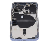 Replacement Back Housing W/ Small Parts Compatible with Apple iPhone 13 Pro (US Version) (Aftermarket Plus) (Sierra Blue)
