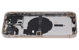 Replacement Back Housing W/ Small Parts Compatible with Apple iPhone 13 Pro Max (US Version) (Aftermarket Plus) (Gold)