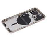 Replacement Back Housing W/ Small Parts Compatible with Apple iPhone 13 Pro Max (US Version) (Aftermarket Plus) (Gold)