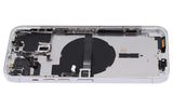 Replacement Back Housing W/ Small Parts Compatible with Apple iPhone 13 Pro Max (US Version) (Aftermarket Plus) (Silver)