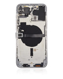 Replacement Back Housing W/ Small Parts Compatible with Apple iPhone 13 Pro Max (US Version) (Aftermarket Plus) (Silver)