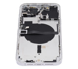 Replacement Back Housing W/ Small Parts Compatible with Apple iPhone 13 Pro Max (US Version) (Aftermarket Plus) (Silver)