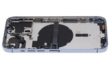 Replacement Back Housing W/ Small Parts Compatible with Apple iPhone 13 Pro Max (US Version) (Aftermarket Plus) (Sierra Blue)