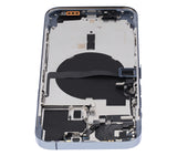 Replacement Back Housing W/ Small Parts Compatible with Apple iPhone 13 Pro Max (US Version) (Aftermarket Plus) (Sierra Blue)