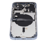 Replacement Back Housing W/ Small Parts Compatible with Apple iPhone 13 Pro Max (US Version) (Aftermarket Plus) (Sierra Blue)
