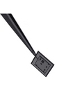 iNeeZy Handmade Non-Magnetic Stainless Tweezers (Qianli) (Black - Wide) Compatible with Qianli