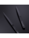 iNeeZy Handmade Non-Magnetic Stainless Tweezers (Qianli) (Black - Wide) Compatible with Qianli