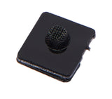 Replacement Flash Light / Power Flex Bracket With Microphone Mesh Compatible with Apple iPhone 13 / 13 Mini (10 Pack) (Black)
