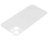 Replacement Back Glass With 3M Adhesive Compatible with Apple iPhone 13 (No Logo / Large Camera Hole) (Starlight)