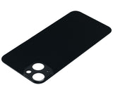 Replacement Back Glass With 3M Adhesive Compatible with Apple iPhone 13 (No Logo / Large Camera Hole) (Midnight)