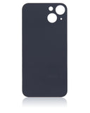 Replacement Back Glass With 3M Adhesive Compatible with Apple iPhone 13 (No Logo / Large Camera Hole) (Blue)