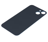 Replacement Back Glass With 3M Adhesive Compatible with Apple iPhone 13 (No Logo / Large Camera Hole) (Blue)